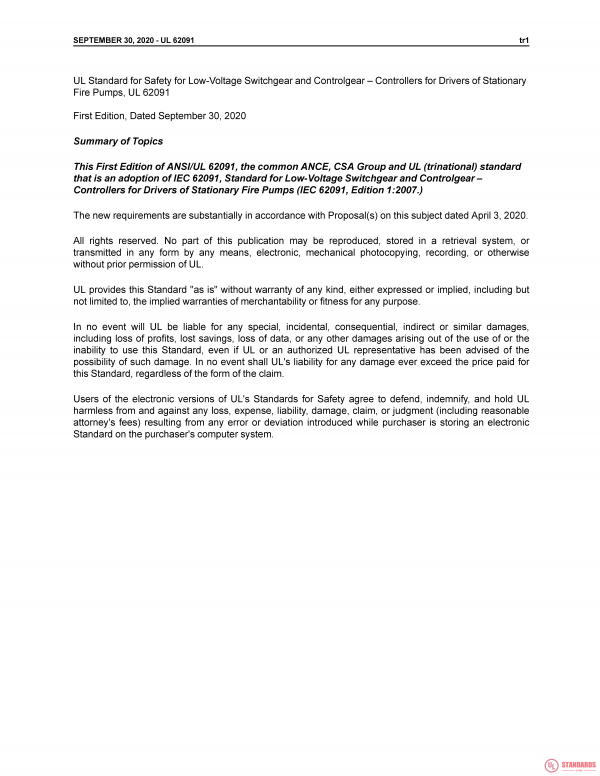 UL 62091 PDF UL 62091 PDF